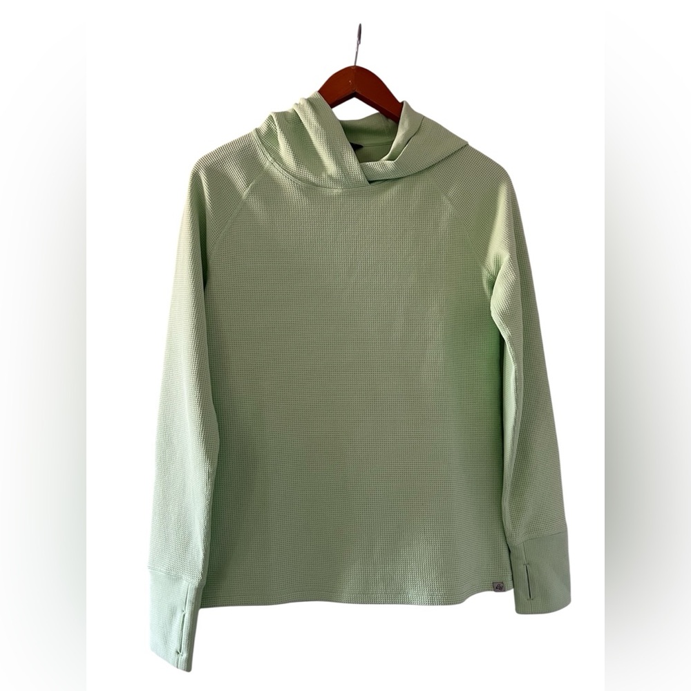 Eddie Bauer Women’s Thermal Tech Hoodie Neon Green